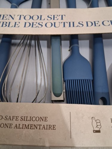 8pc core kitchen utensil set - blue image 3
