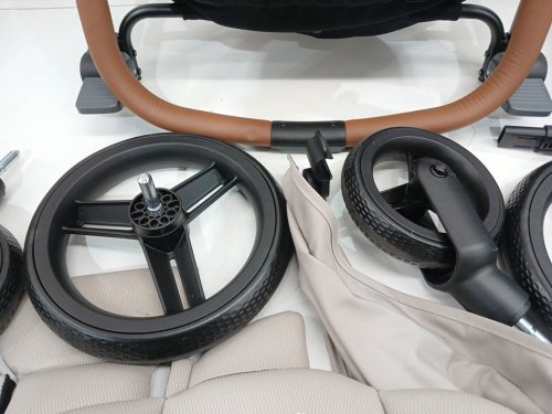 EVENFLO PIVOT NXT TRAVEL SYSTEM WITH LITEMAX NXT INFANT CAR SEAT - MAX WEIGHT 22LBS - LATTE TAN (MODEL: TS101412572C) image 9