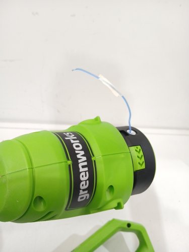 GREENWORKS CORDLESS 40V STRING TRIMMER - *TOOL ONLY* - 12" - GREEN/BLACK (MODEL: STF309) image 4
