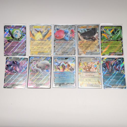 10 Assorted Pokemon Rare Foil EX Collector Trading Cards image 2