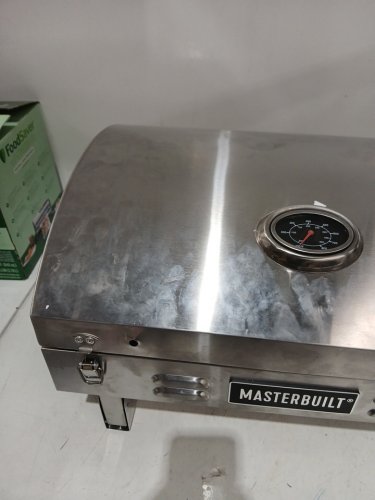 MASTERBUILT PORTABLE PROPANE GRILL - 288 SQ.IN, 10000 BTU - STAINLESS STEEL (MODEL: MB20030819) image 5