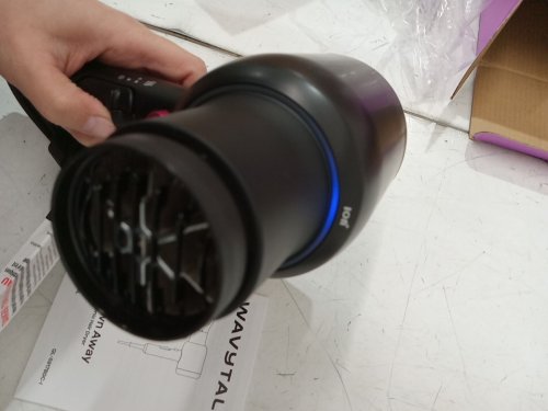 Wavytalk Fast Drying BLOW Dryer with Ceramic Technology & 3 Attachments - 1875W - BLACK/PINK (MODEL: QL-5917BDC-I) image 4