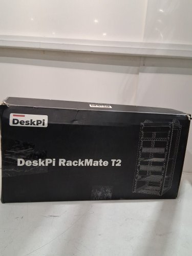 DeskPi RackMate Cabinet for Network, Servers, Audio, and Video Equipment - black (model: DP-0048-L) image 3