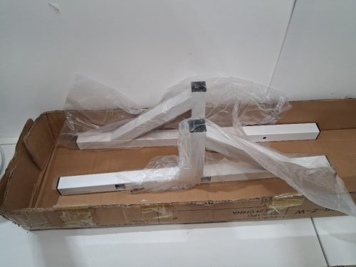 Clothing Rack Heavy Duty Garment Rack on Wheels - 63" - white - (model: cd-gr-z-w) image 4