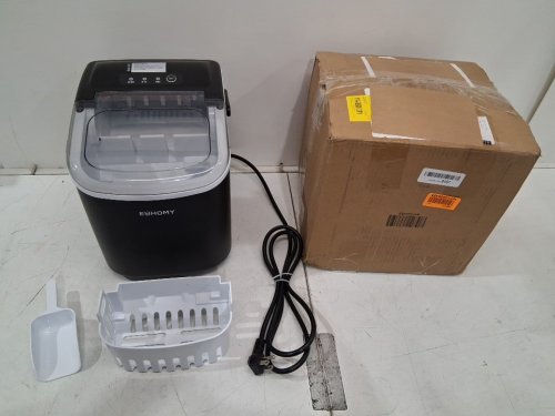 EUHOMY Countertop Ice Maker Machine - MAKES 26LB/Day - BLACK (MODEL: im-06d / IM001-Bbl-CAEH) image 2