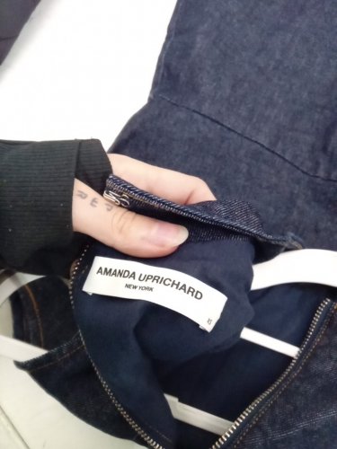 woman's Amanda Richard Marshall Mini Dress - extra small - denim image 4