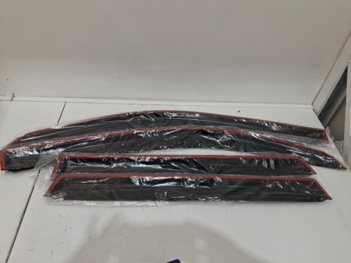 4pc KPY WIDOW visor set for 2009-2013 nissan rogue - black image 3