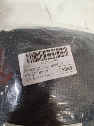 Privacy Screen Fence - 5FT x 10FT - Black (Model: RAL-CA657677496) image 3