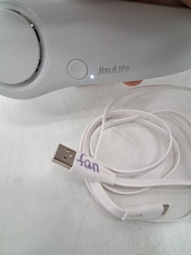 Jisulife LIFE4 5-Speed portable neck fan - OSFM - White (model: fa14-s) image 3