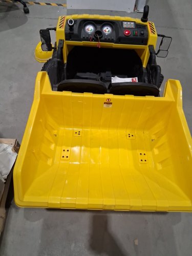 HUFFY Tonka Ride On Dump Truck WITH WORKING DUMP BED Realistic lights and sounds  - 12V - 5MPH - YELLOW (MODEL: 17665) image 5