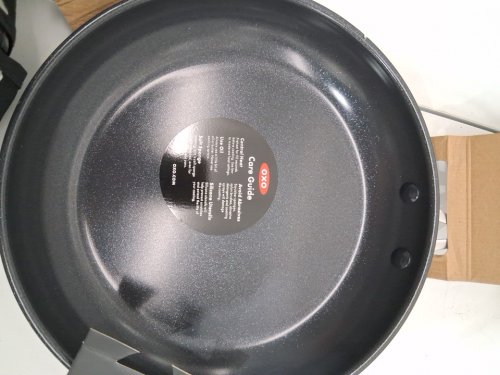 OXO GOOD GRIPS HARD ANODIZED NON-STICK PAN - 10" image 3