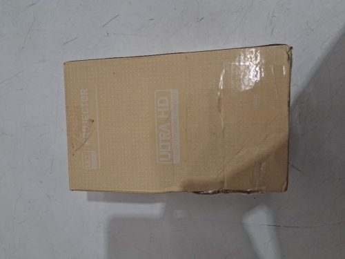 LCD MINI portable ULTRA HD 4K LED PROJECTOR - WHITE (MODEL: F100) image 2