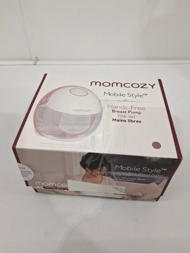 MOMCOZY MOBILE STYLE HANDS-FREE SLIM DOUBLE BREAST PUMP - COZY RED (MODEL: BP311) image 2