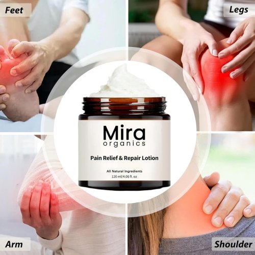 Mira Non-Greasy FAST ABSORBING Formula PAIN Relief & Repair Lotion - 99G image 2