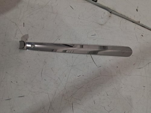 adult stainless steel belt hook shoehorn - 16" - stainless steel image 3