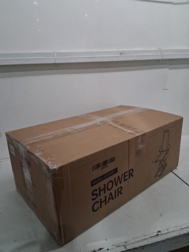 electric adjustable height chair lift for elderly - 42.9" x 23.1" x 14.4" - blue/white (model: jc35m3-1) image 2