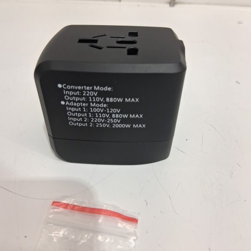 VYLEE Universal International Power Travel Plug Adapter - for Europe USA UK AUS Asia - 250v - black (model ol-212) image 5