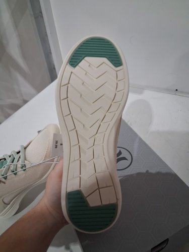 women's hurley two tone slip-on sneaker - size 8 - grey/green/beige (Style : 5566708) image 3