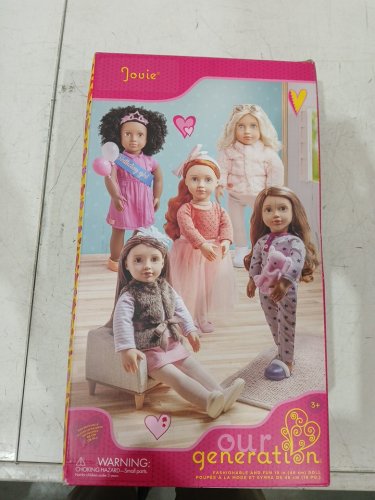 our generation life like hair grow blinking doll - 18" - Jovie (model: ‎‎BD31147) image 2