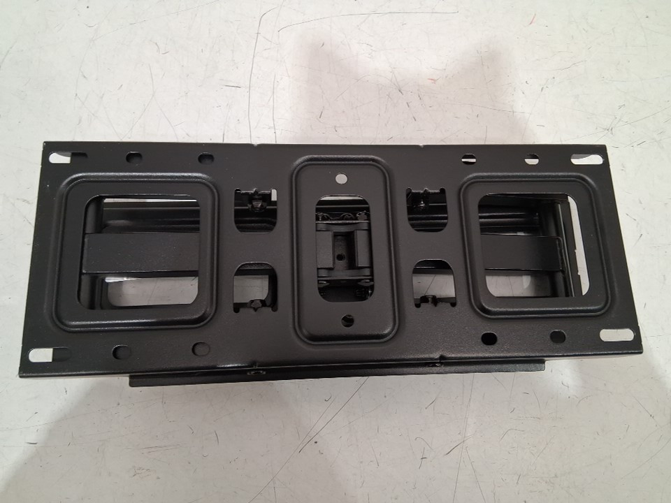 pipishell full motion tv wall mount bracket with swivel extension - 26"- 65" - 99lbs capacity - black (model: pimfk1) image 6