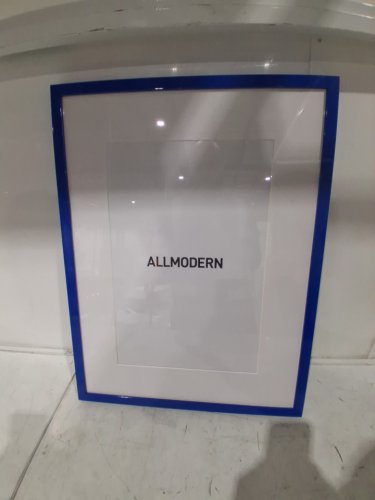 AllModern Willette Solid Wood Picture Frame - 18" x 24" - Seaport Blue (Model: W111484075) image 3