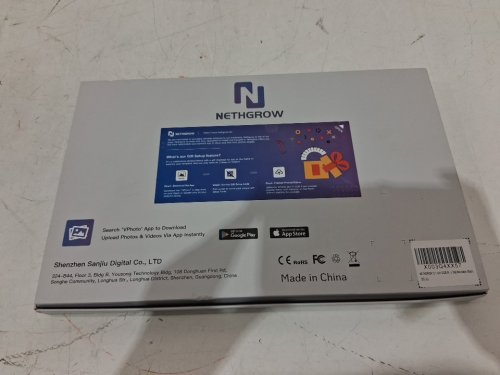 NETHGROW IPS TOUCH SCREEN DIGITAL PICTURE FRAME - 10.1" - BLACK image 3
