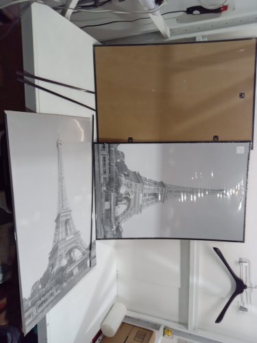 3pk upsimples Scratch-Proof Wall Gallery Photo frames - 24" x 36" - black (model: fup0301069) image 3
