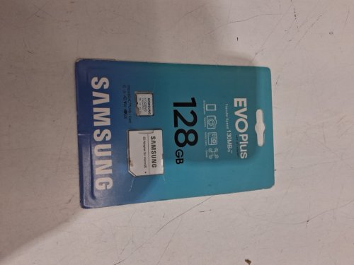 2pc samsung evo plus with sd adapter - transfer speed 130mb/s - 128gb - white image 2