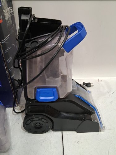 BISSELL POWERCLEAN POWERFUL & LIGHTWEIGHT TURBOBRUSH PET UPRIGHT CARPET CLEANER - 120V - BLUE - (MODEL:3939C) image 7