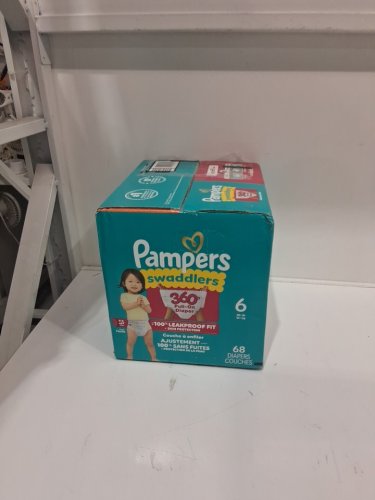 168PK PAMPERS SWADDLERS DISPOSABLE DIAPERS - SIZE 3 (13-26LBS) image 2
