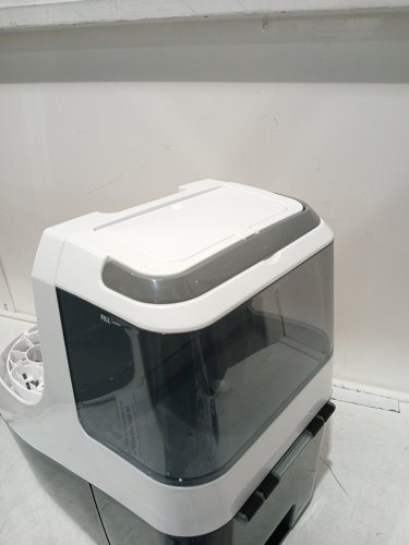 BabyBrezza Bottle Washer Pro 3-in-1 washer/sterilizer/dryer - holds 4 bottles - black/white (model: BRZ0103) image 5
