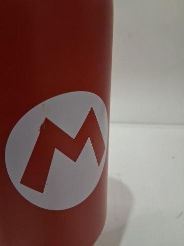 super mario insulated tumbler with straw - 40oz - red image 5