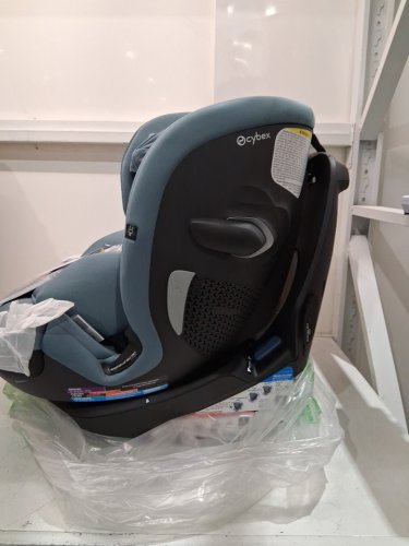 CYBEX GOLD CALLISTO G 360 ROTATING ALL-IN-ONE CONVERTIBLE CAR SEAT WITH SAFETY ASSURE PROTECTION SYSTEM - 120LBS MAX - STORMY BLUE (MODEL: 524000603) image 4