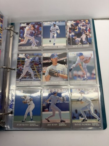 500 APPROX ASSSTD 1991 FLEER BASEBALL MLB CARDS image 8
