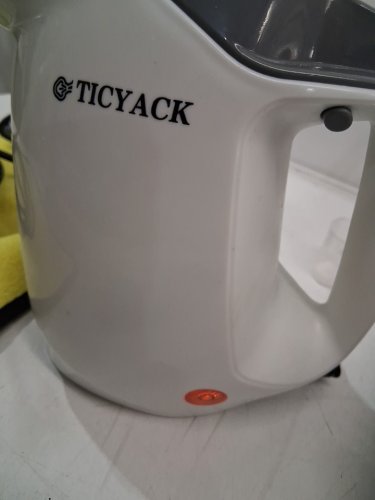 TICYACK HANDHELD STEAM CLEANER WITH ACCESSORIES & SAFETY LOCK - WHITE (MODEL: EM-316) image 3