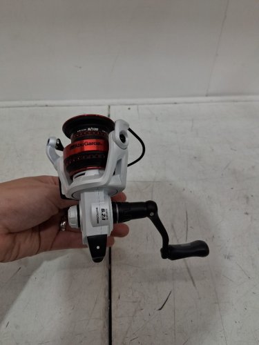 Abu Garcia Max Pro Spinning Fishing Reel - ambidextrous - red/black/white (model: MAXPROSP2500H) image 4