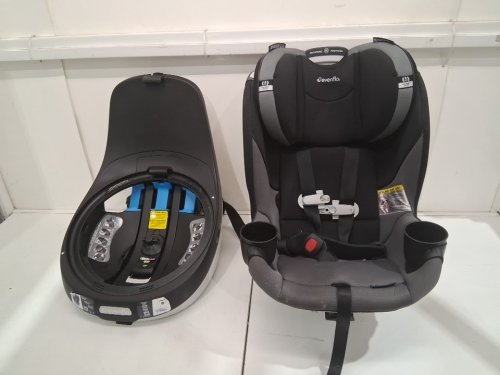Evenflo Gold Revolve360 Slim 2-in-1 Rotational Car Seat - Obsidian Gray - (MODEL:36812450C) image 3