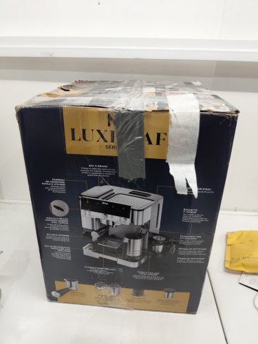 Ninja luxe café 3-in-1 Espresso Machine - Drip Coffee Maker and Rapid Cold Brew, Integrated Grinder, Assisted Tamper, Hands-Free Frother (model: ES601C) image 8