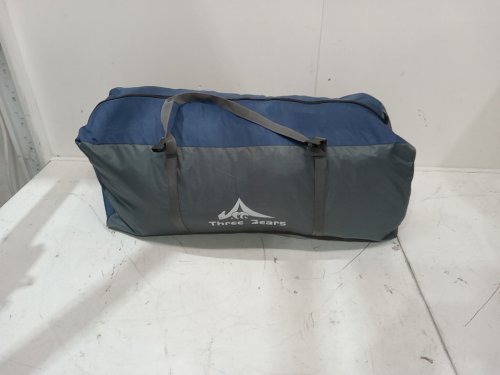 three bears waterproof 6 person camping tent - 14ft 5" x 10ft x 6ft 4" - dark blue (model: lc03-6p) image 4