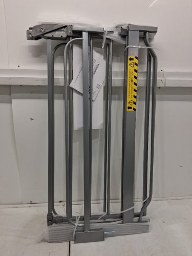 REGALO EASY STEP EXTRA WIDE METAL SAFETY GATE - 30" X 29" - 49" - PLATINUM (MODEL: 1164 EP DS) image 2