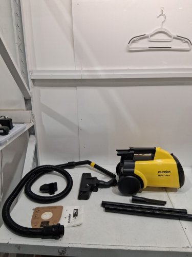 EUREKA Mighty Mite Corded Canister Bag Vacuum Cleaner with accessories & Dust Bags - yellow (model: 3670G) image 3