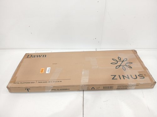 ZINUS DAWN METAL BED FRAME - TWIN - BLACK image 2