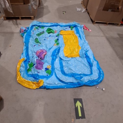 Intex Jungle Adventure Inflatable Play Center - 96" x 78" x 28" - 130gal capacity larger pool and 15gal capacity smaller pool - 4 ball pit balls - multicolor  (MODEL : 57161EP) image 2