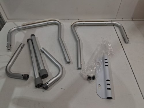 toribio toilet safety frame grab bars - 330lbs image 2