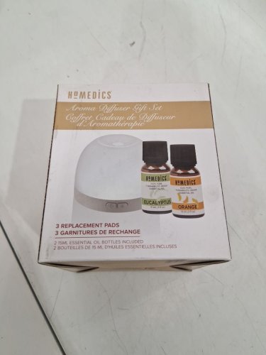 homedics AROMA DIFFUSER GIFT SET (MODEL: ARMH-110GY-EO6) image 2