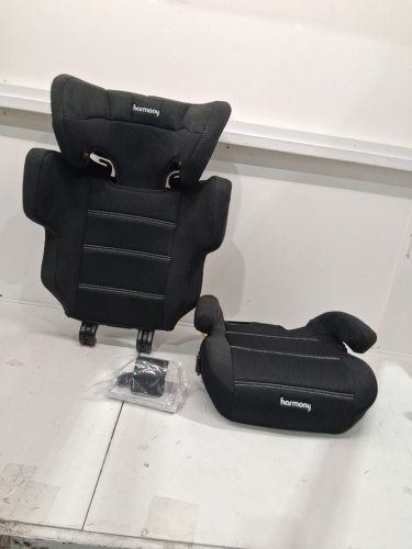 Harmony Dreamtime Elite High-back Booster Car Seat - 40-110lb - black (model: 0303029BLK) image 3