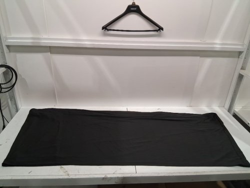 10PK rectangular spandex fitted table cloths / covers - fits 6ft tables - black image 3