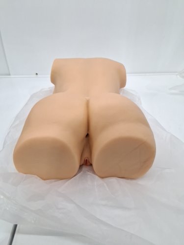 poshtail toys realistic FEMALE silicone SEX DOLL WITH textured VAGINA & anal channel - 8.5lb image 5