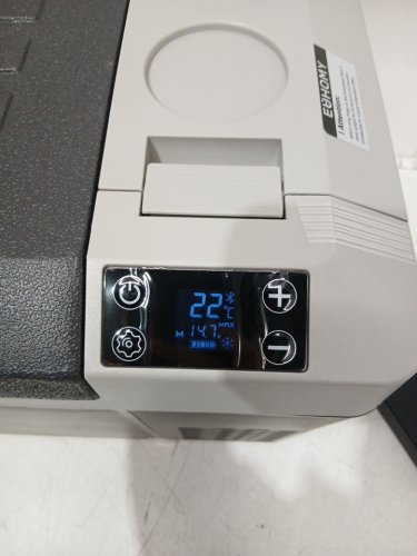 EUHOMY PORTABLE APP Controlled Compressor Electric Cooler/REFERIGERATOR - 23L - BLACK/GREY (MODEL: CF008-23BL-CAEH) image 4