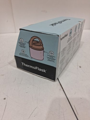 2pk thermoflask insulated food jars - 20oz - green/tan & brown/pink (model: 1759351) image 4